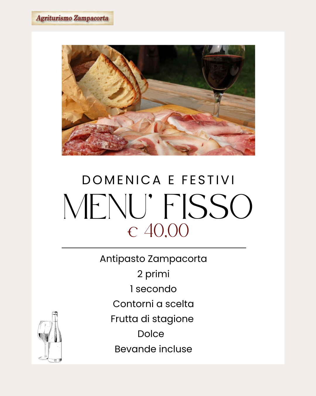 Grigio Bianco Elegante Minimalista Invito Brunch Post di Instagram